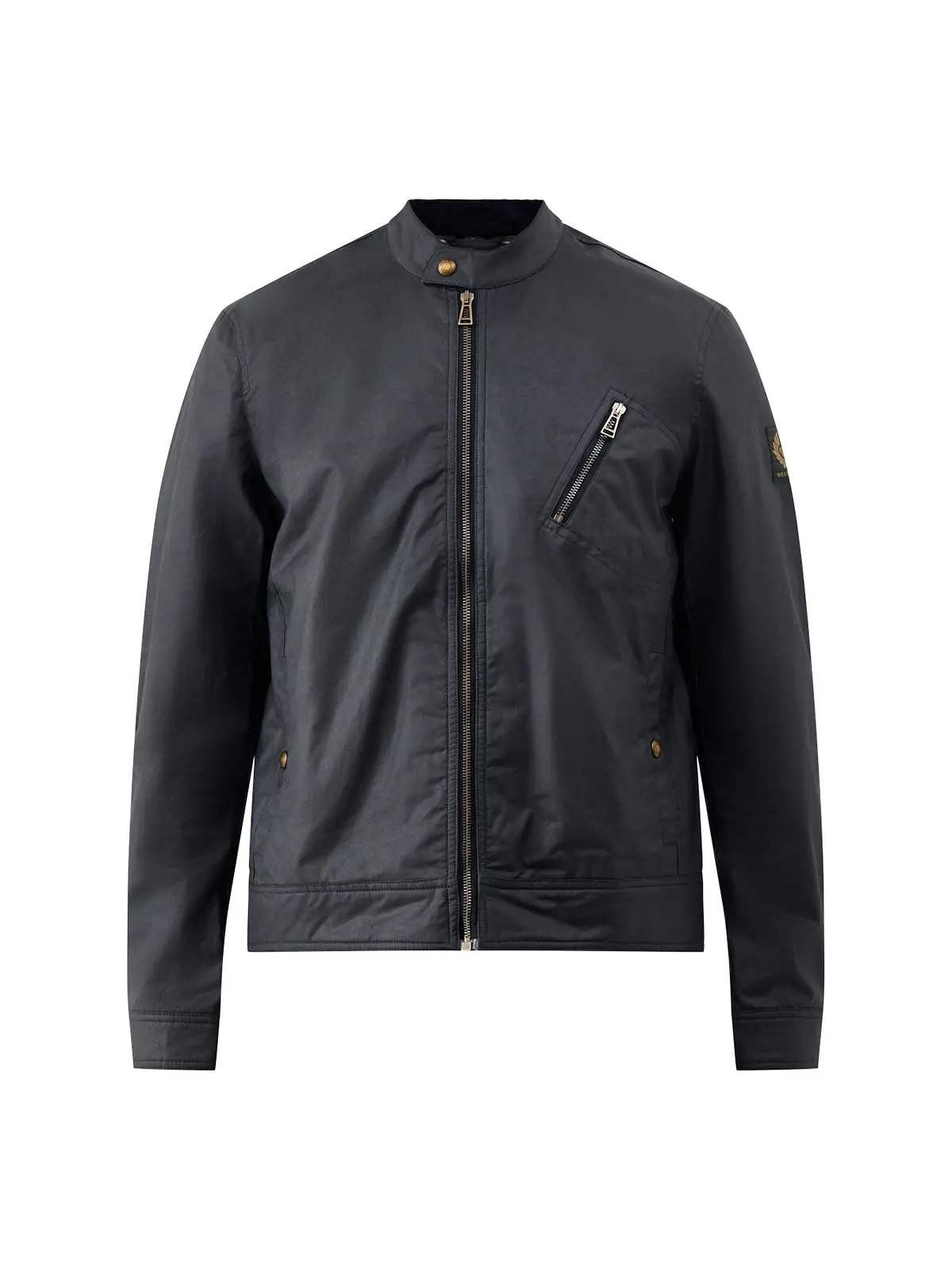 Sideline Wax Jacket Dark Navy 1