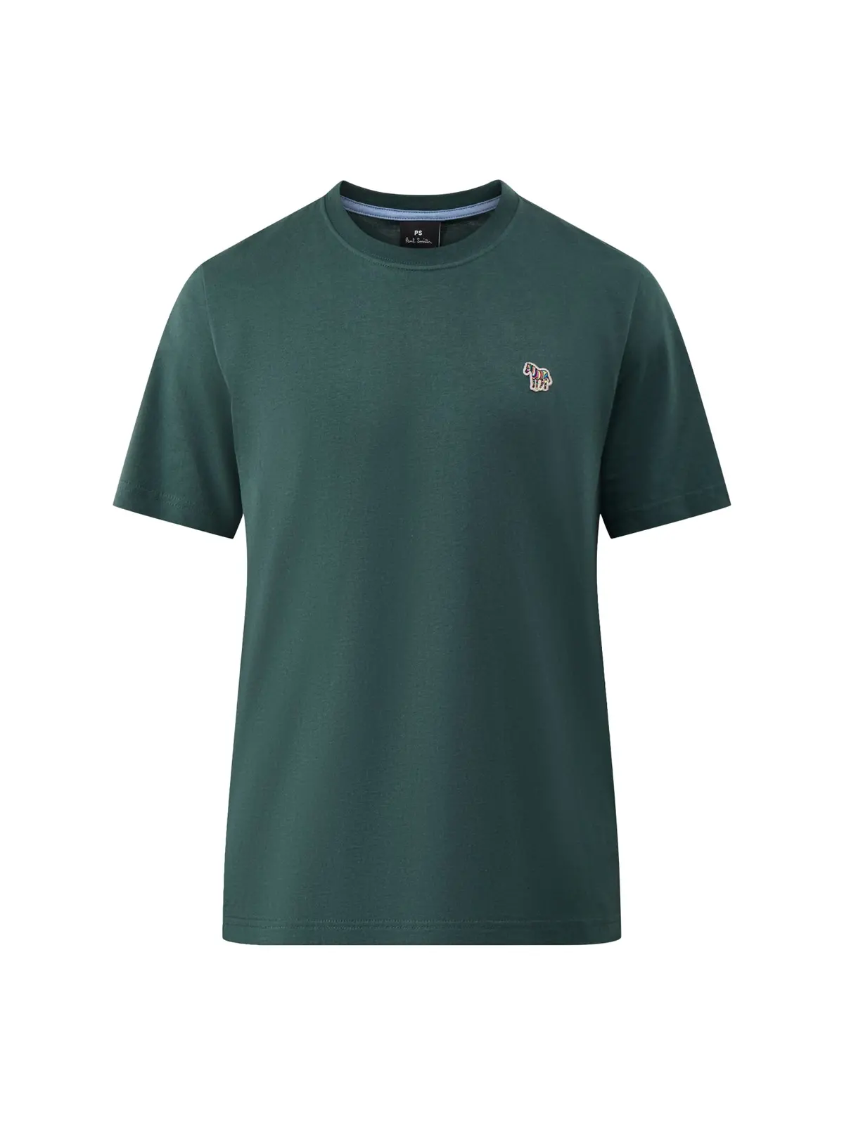 Zebra Tee Petrol Green 1