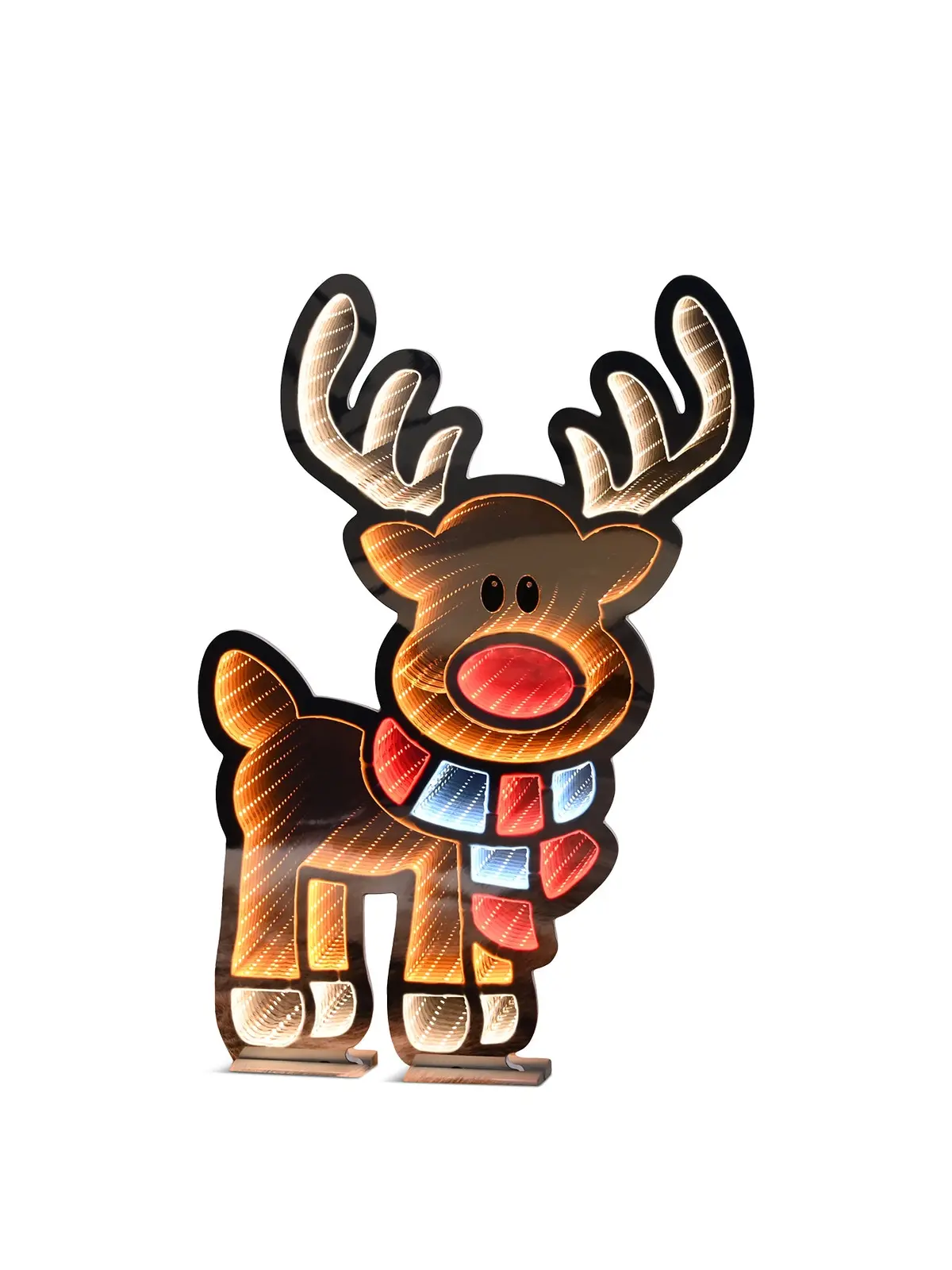 Reindeer Led Sign On Stand 60Cm 1