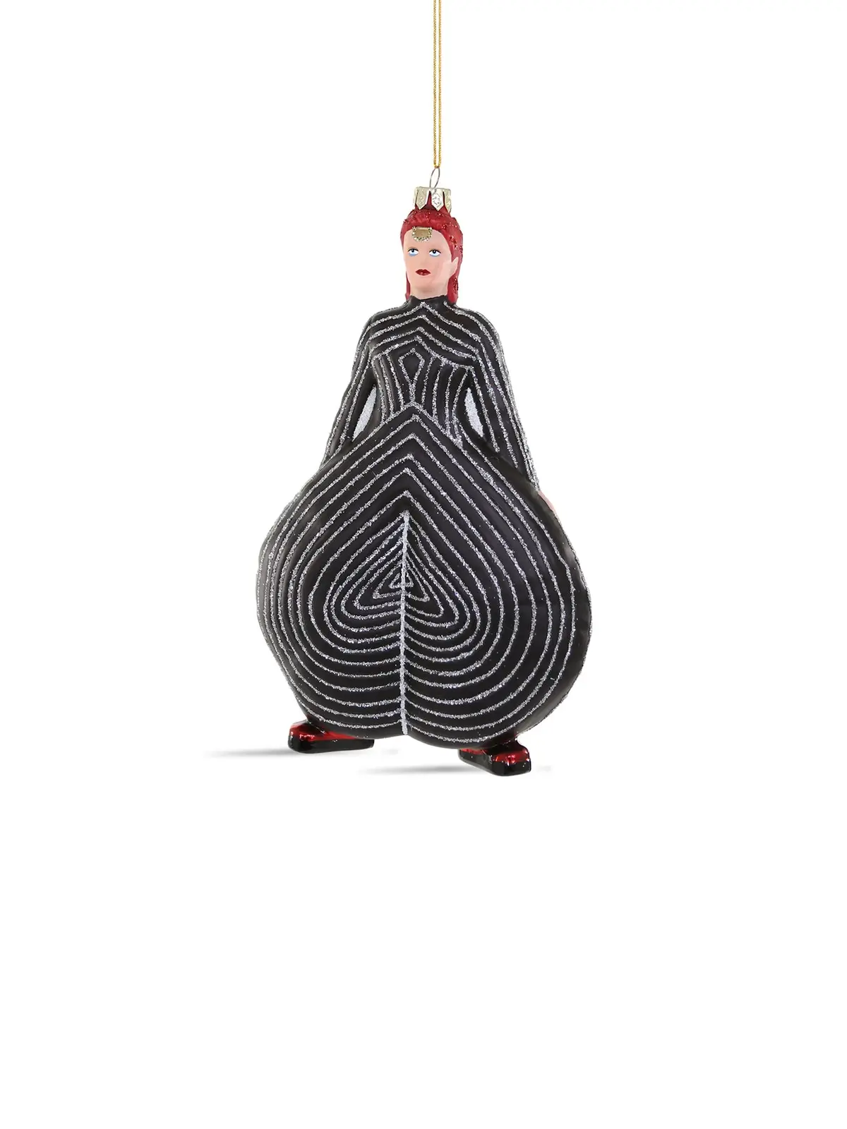 David Bowie Christmas Tree Hanging Decoration 1