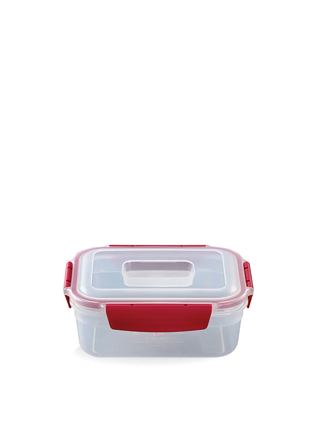 Nest Lock Boxes Rectangular 4Piece 1.1L Red 1
