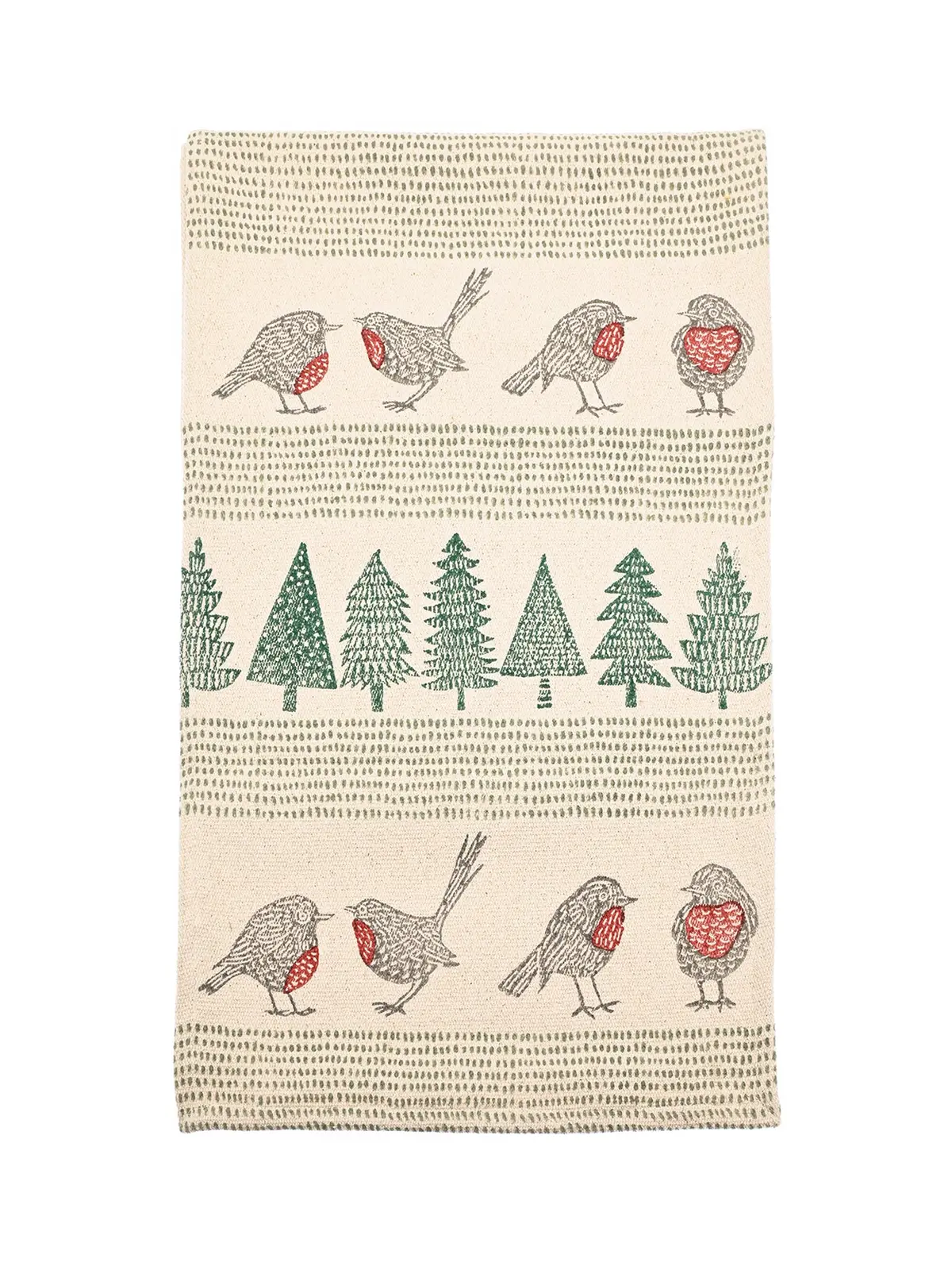 Robin Block Print Runner 1