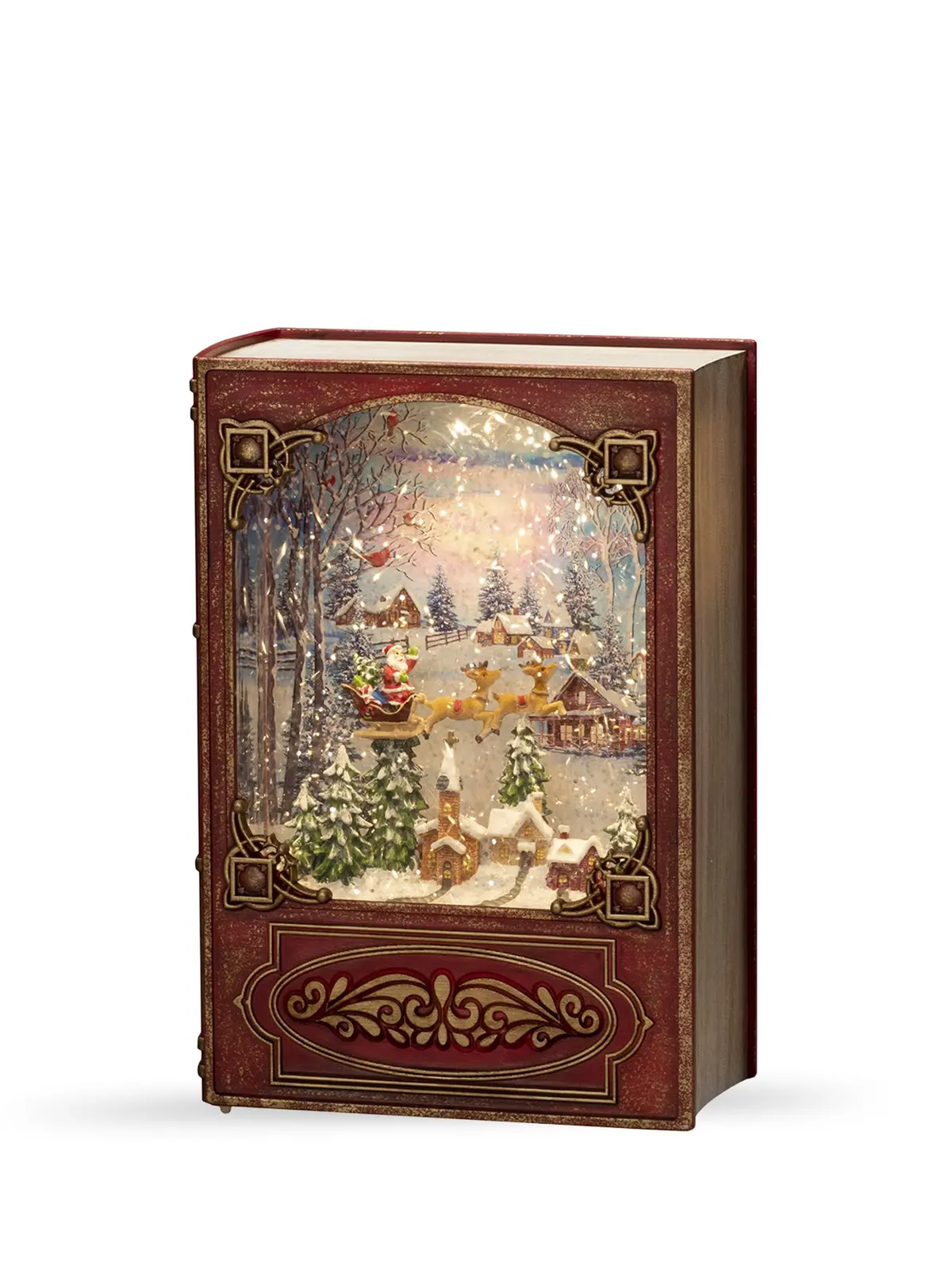 Red Book Water Lantern Christmas Decoration 1