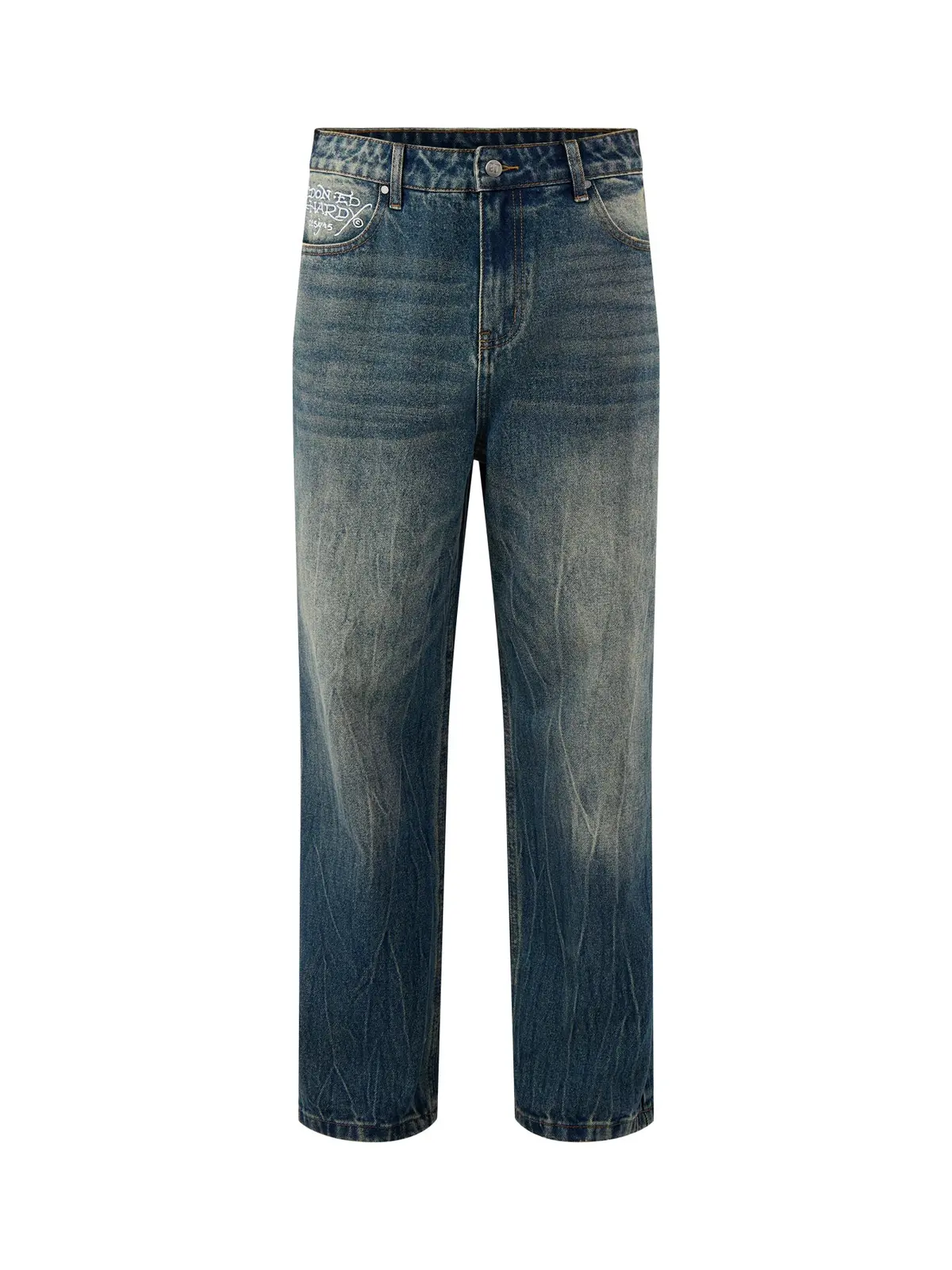 Black Widow Jeans Sand Wash Blue 1