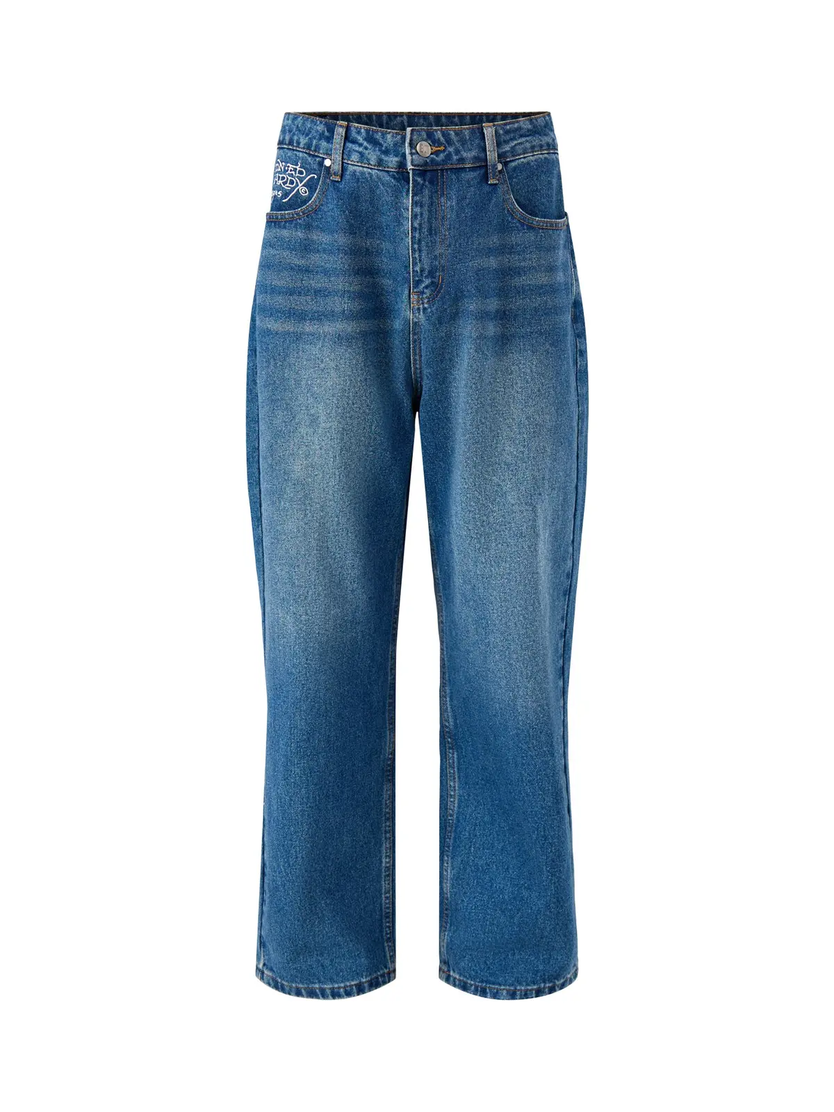 Black Widow Oversized Jeans Blue 1