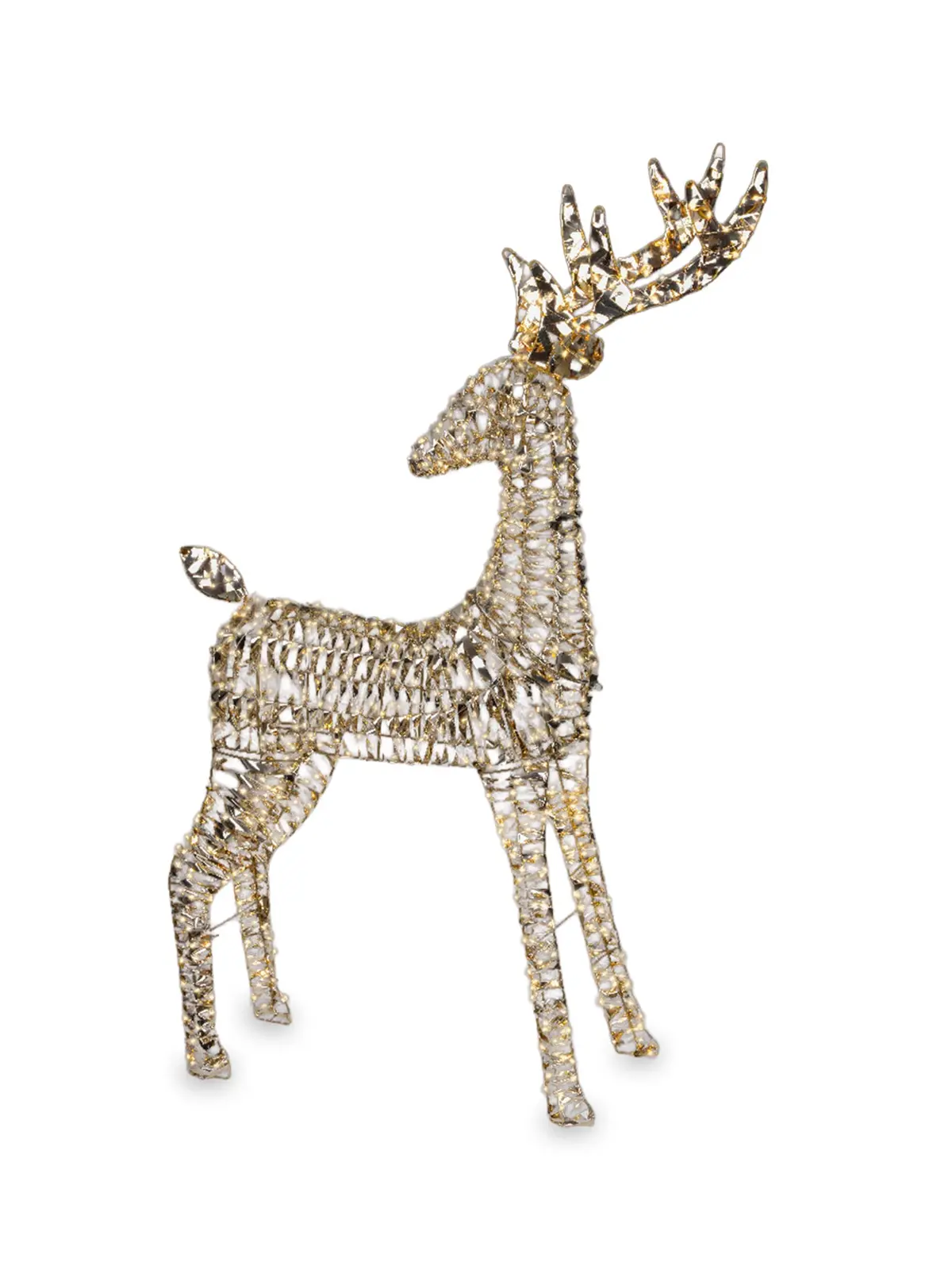 Micro Led Reindeer Flashing Effect Outdoor Decoration 1