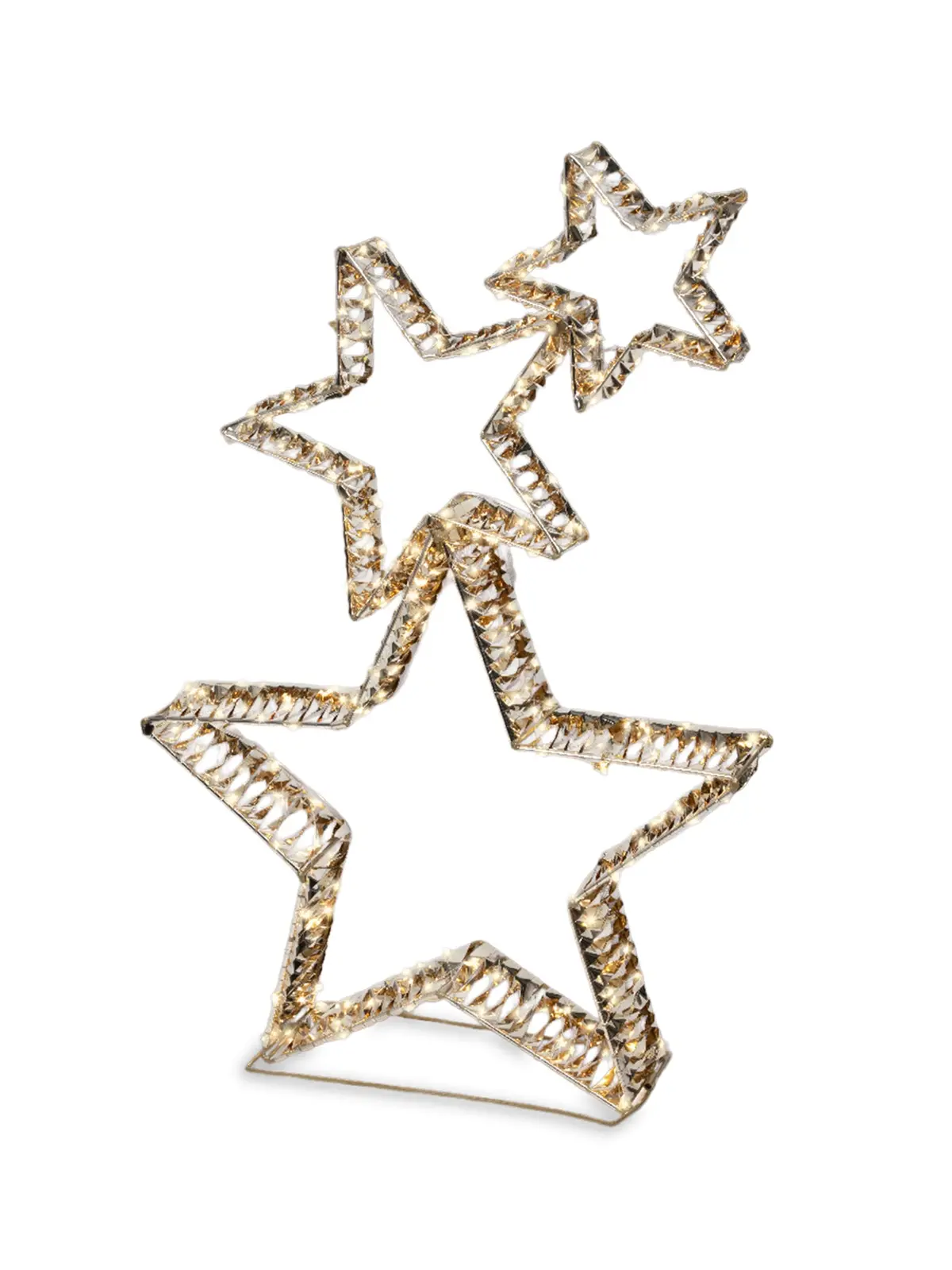 Micro Led Star Flashing Effect Christmas Light Decoration 1