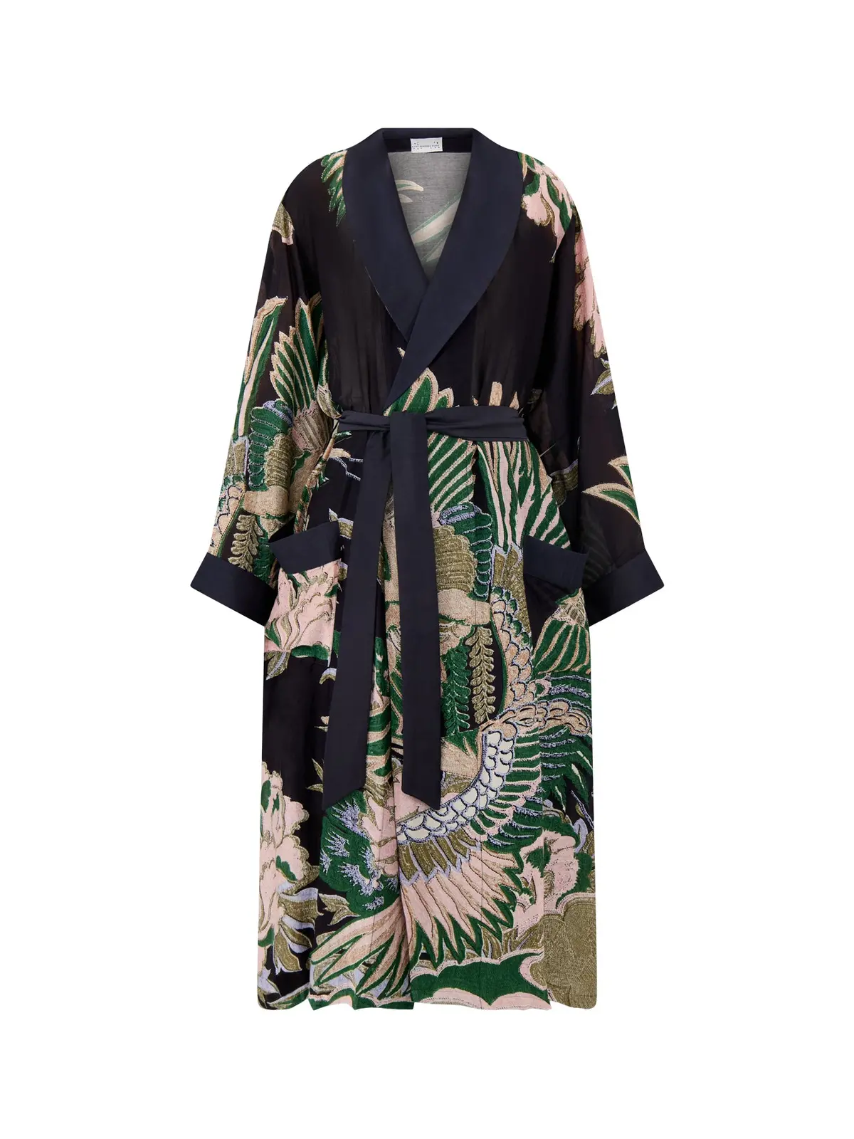 Crane Gown Emerald 1