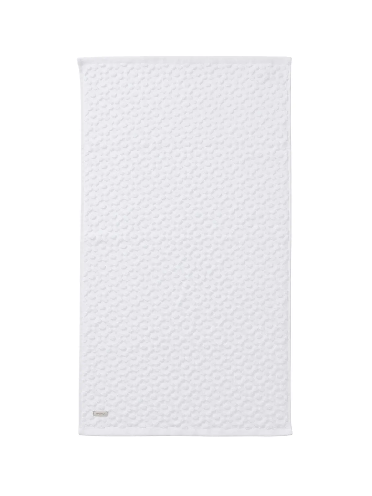 White Fae Sculpted Hand Towel 1