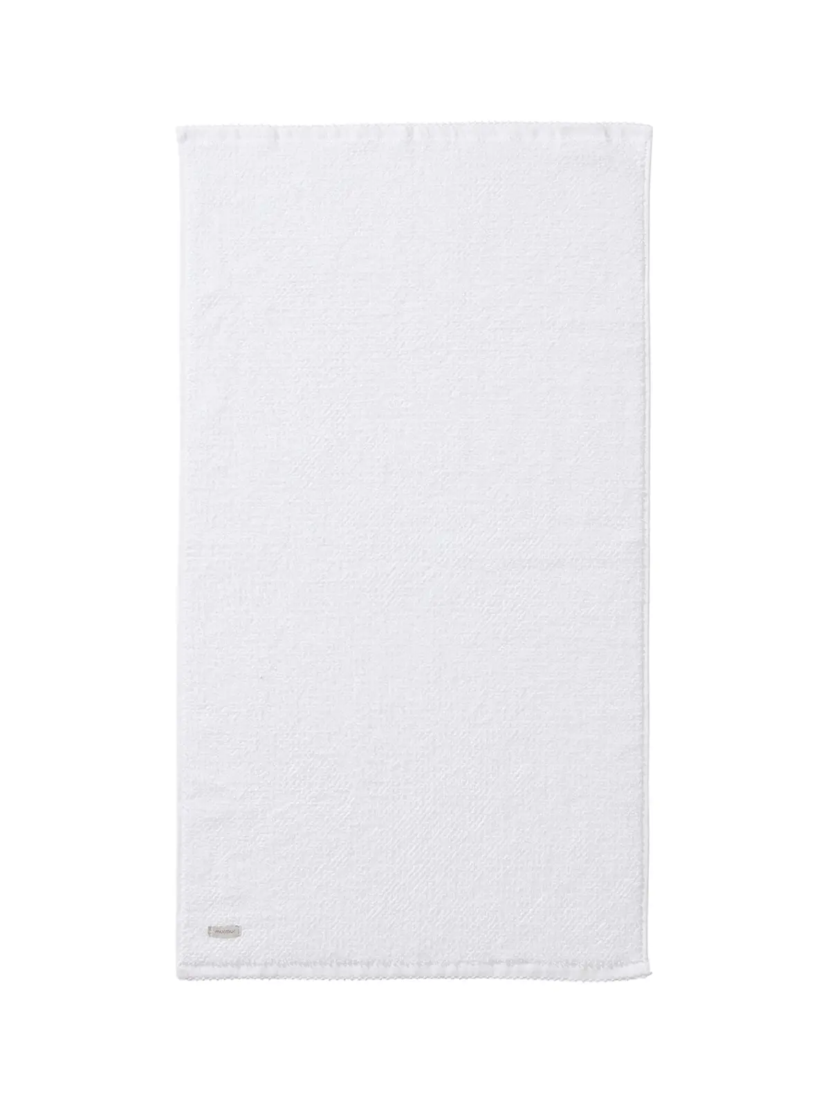 White Lune Sculpted Bath Towel 1