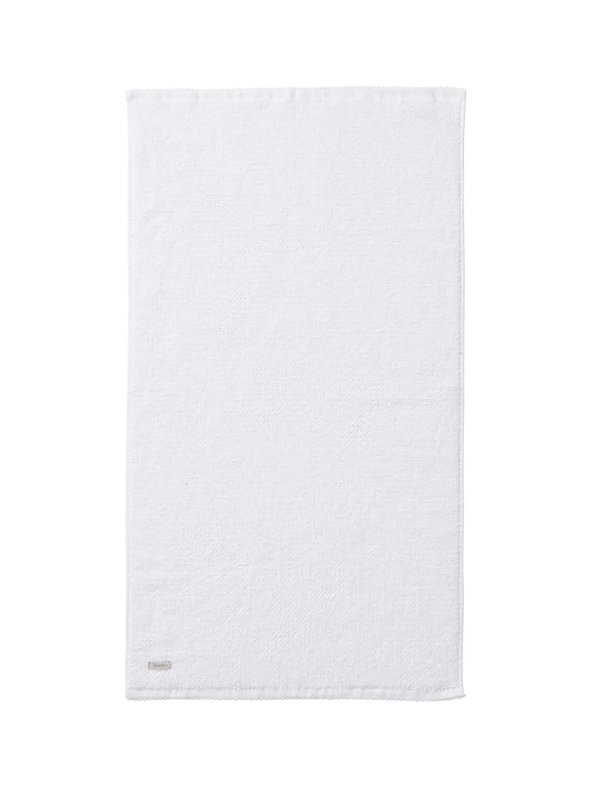 White Lune Sculpted Bath Sheet 1