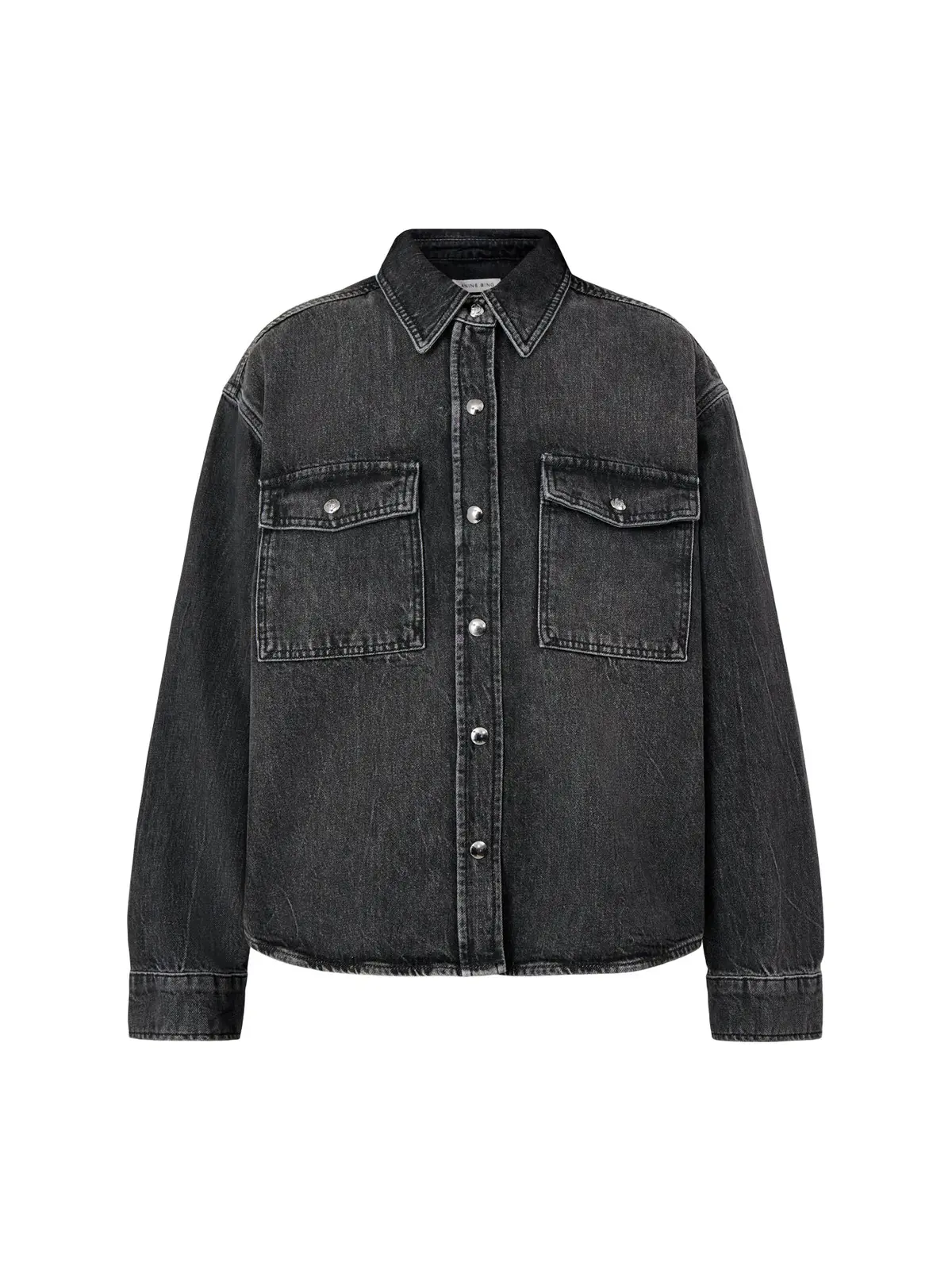 Paxton Shirt Washed Black 1