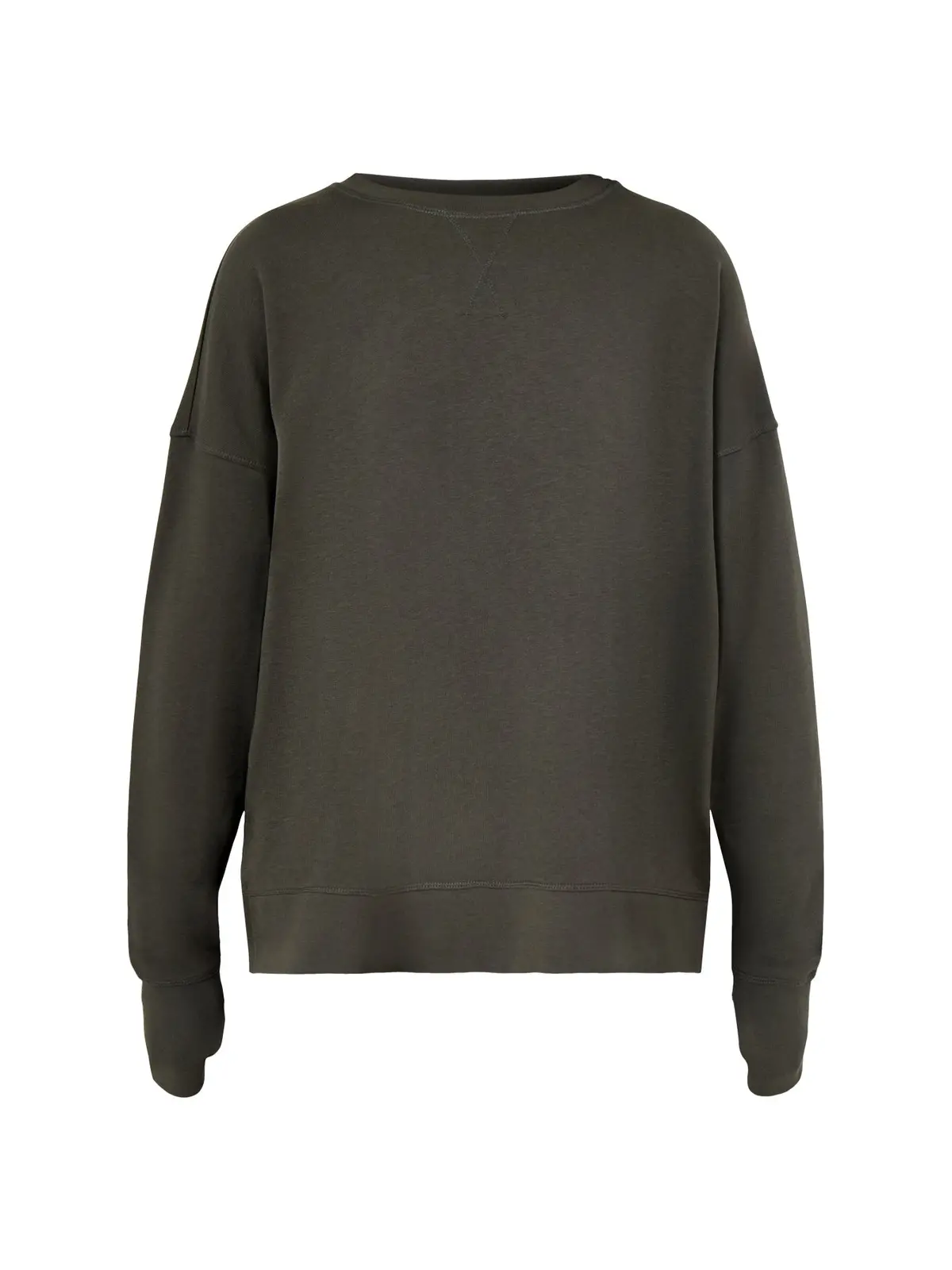 After Class Longline Sweatshirt Nori Green 1