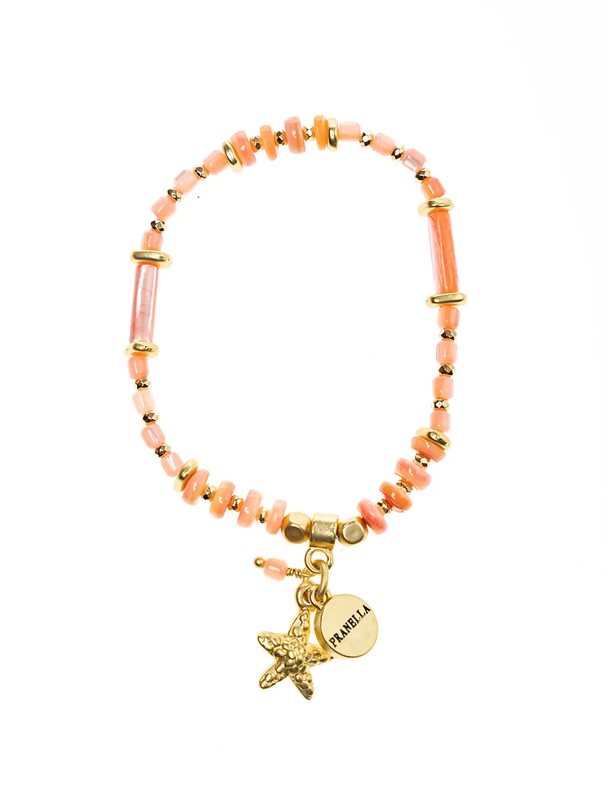 Peachy Starfish Bracelet 1