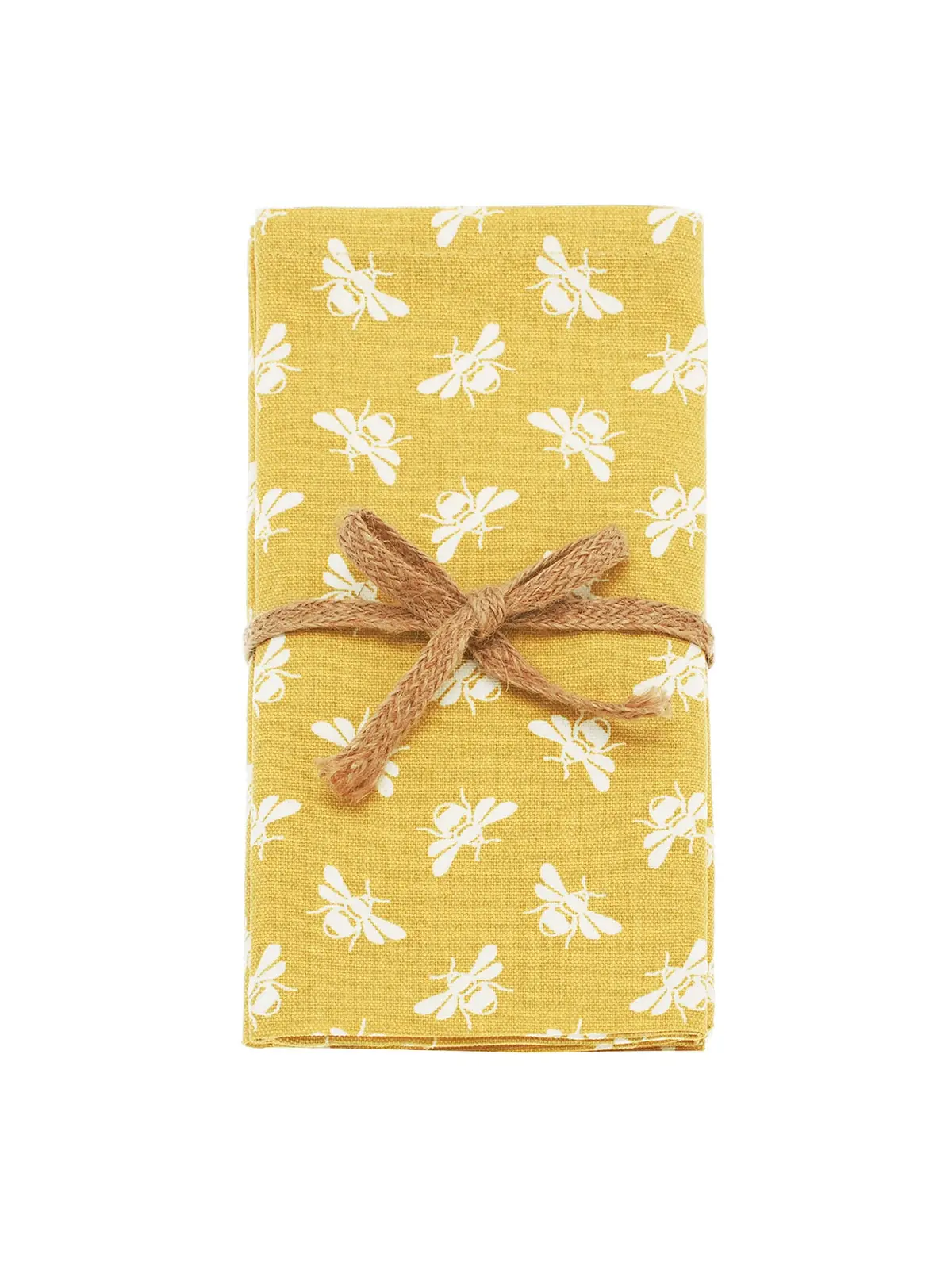 Bee Napkin Ochre Set Of 4 1