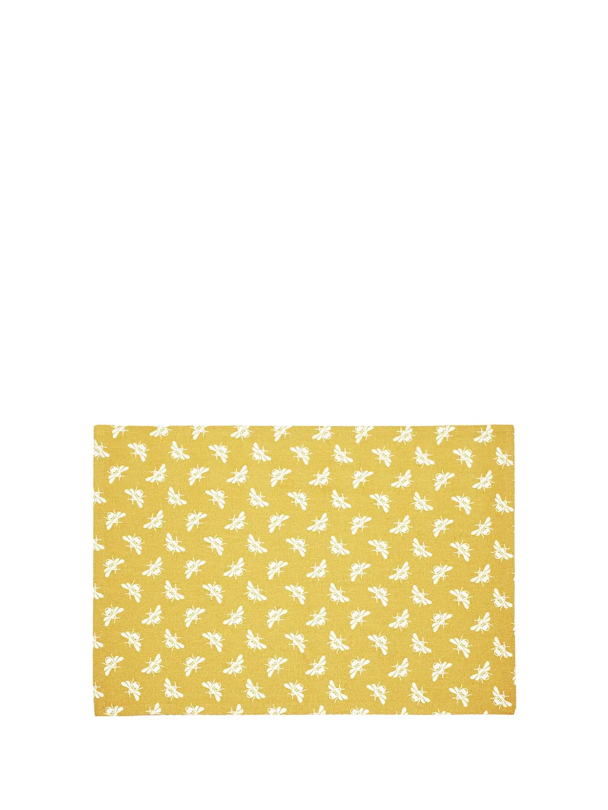 Bee Reversible Placemat Ochre Set Of 2 1