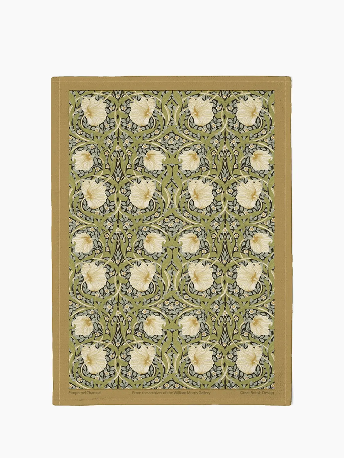 Pimpernel Tea Towel Green 1