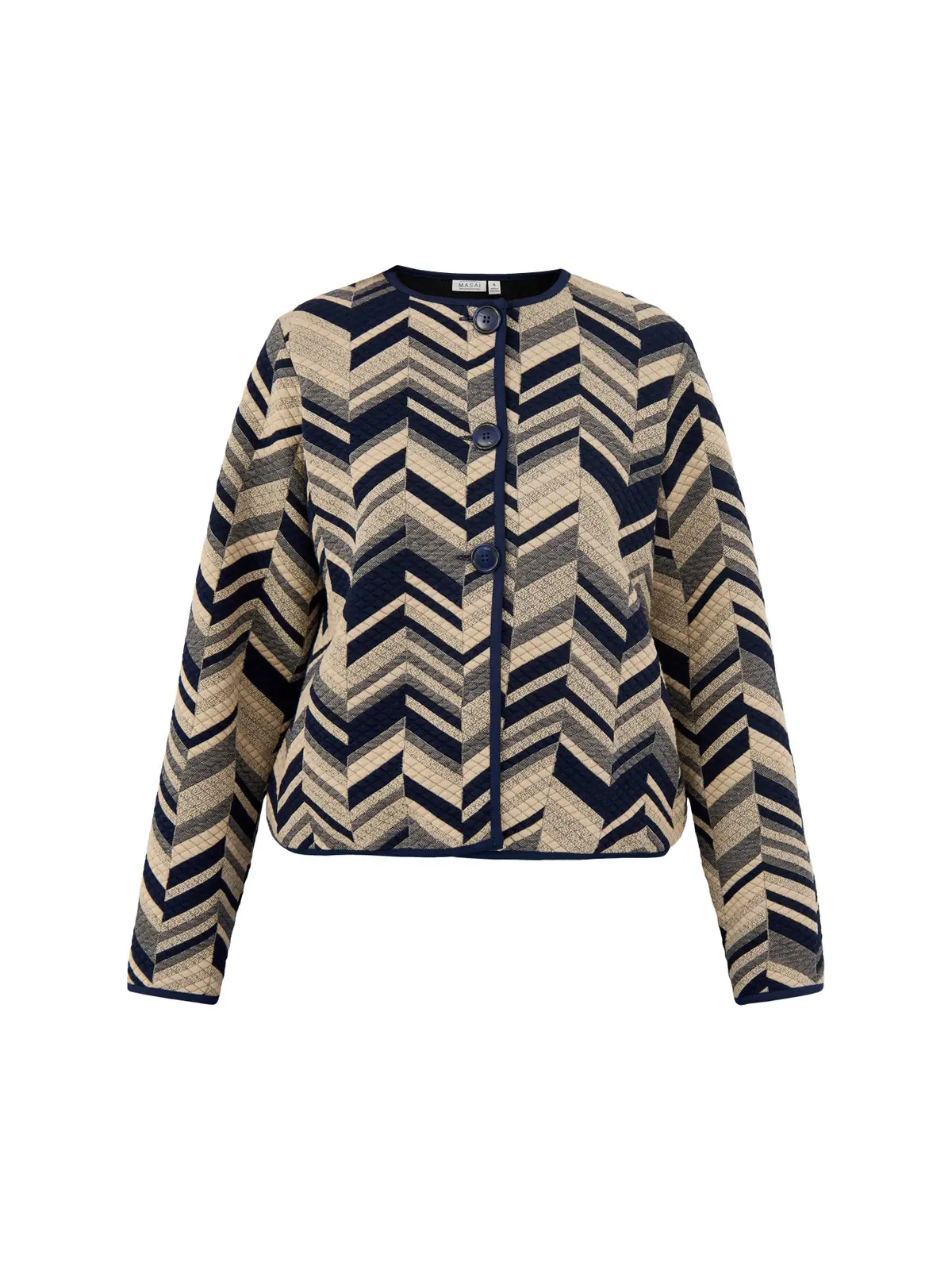 Majuanta Jacquard Long Sleeve Jacket 1