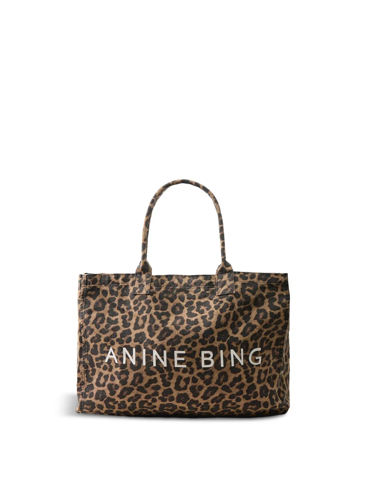 Leo Canvas Tote Leopard 1