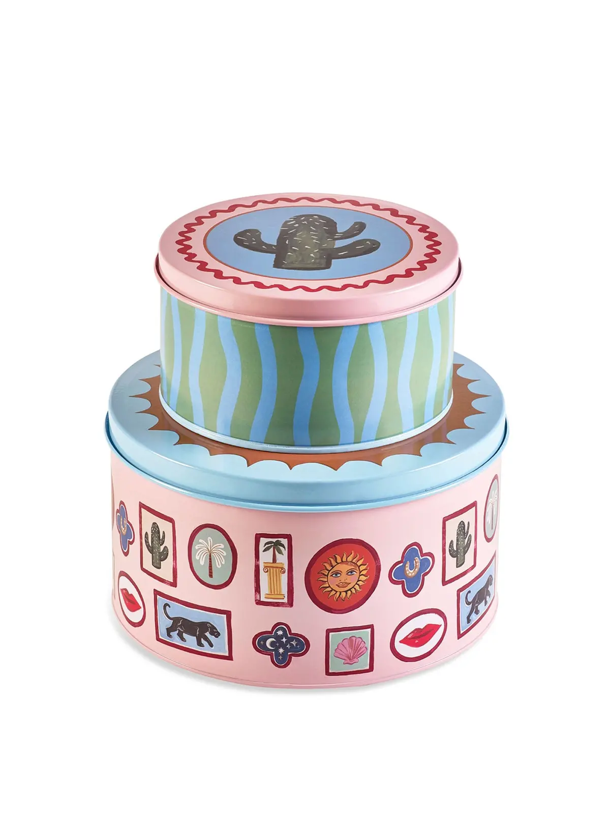 Electric Coast Set Of 2 Cake Tins 1