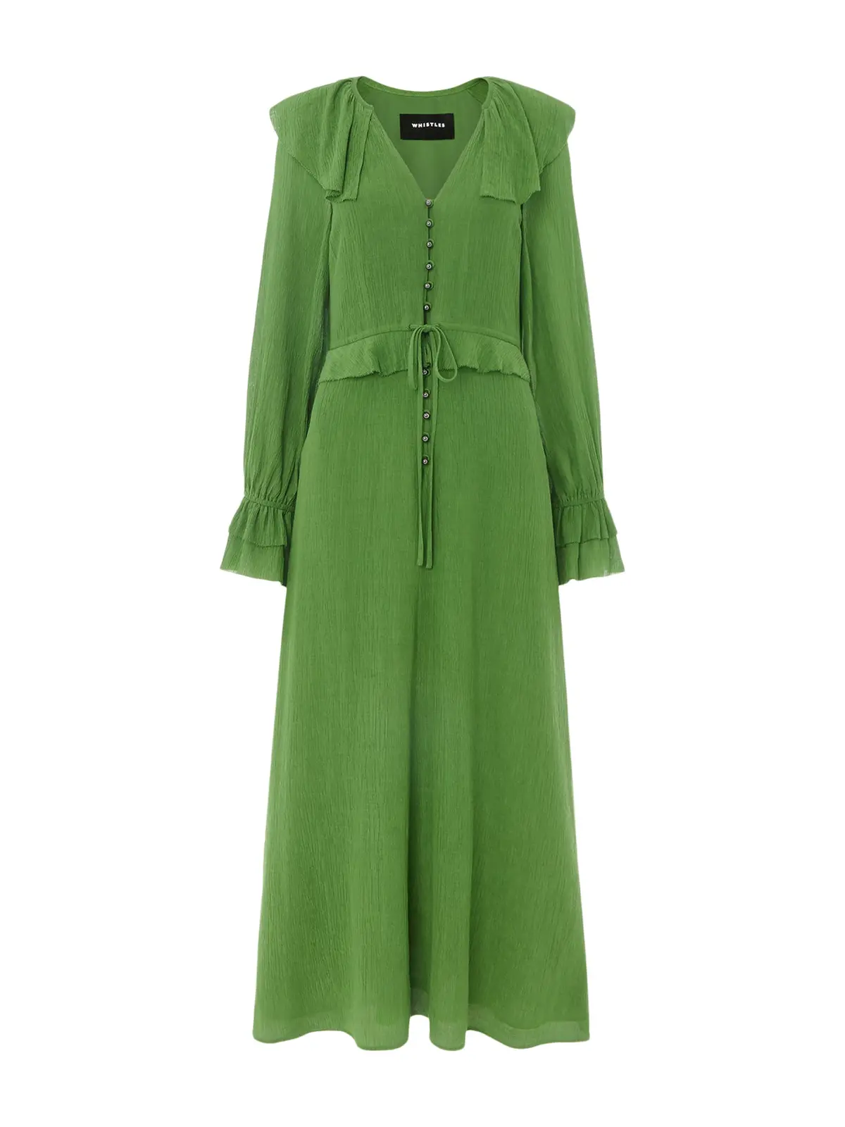 Frill Boho Midi Dress 1