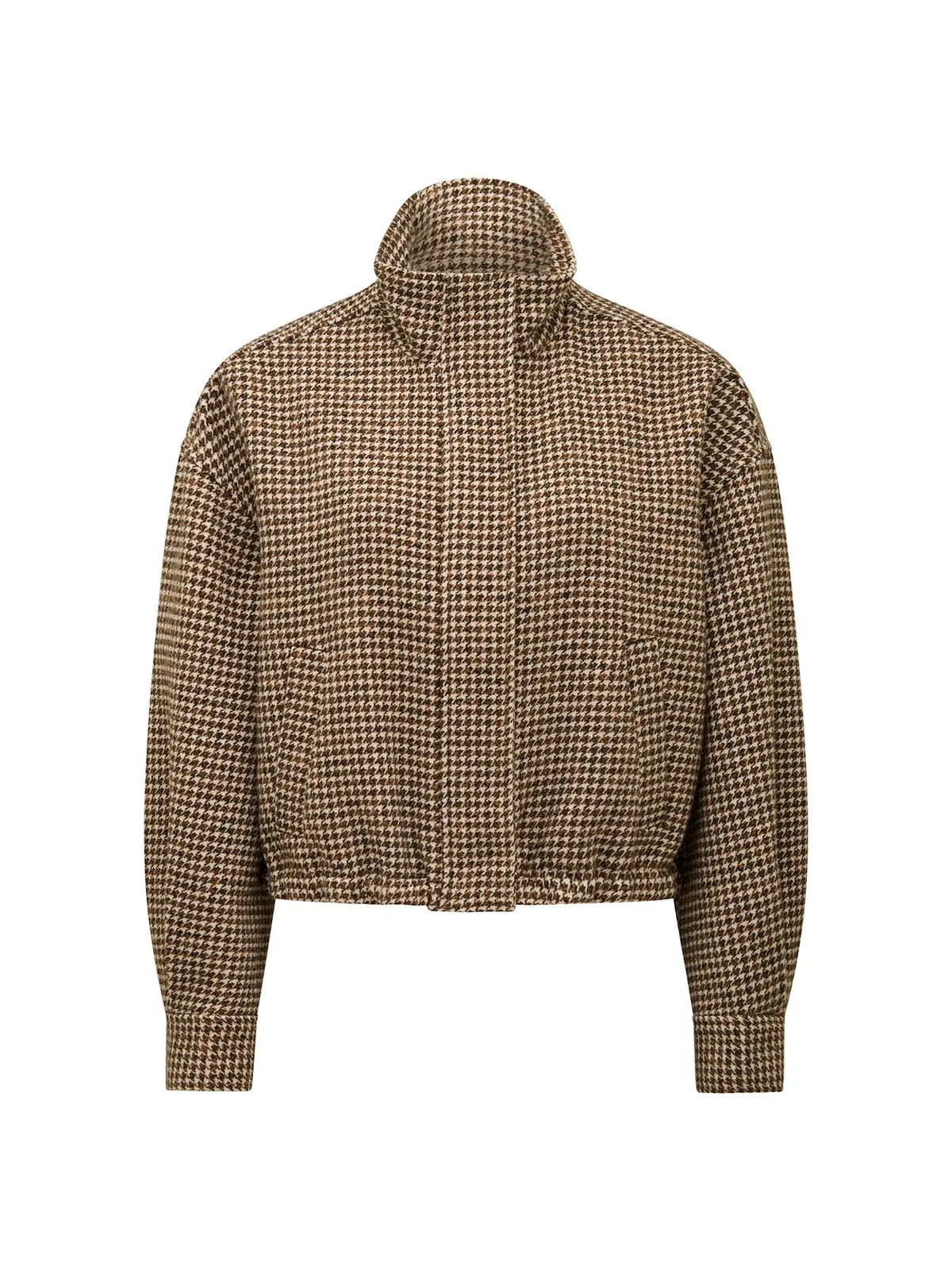 Kaia Checked Crop Jacket 1